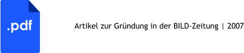 Artikel zur Gründung in der BILD-Zeitung | 2007